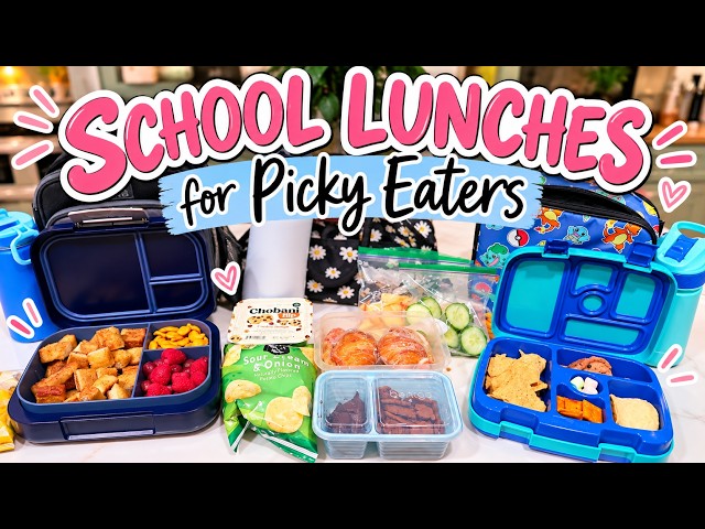 School Lunch Ideas that are Easy & Kid Approved