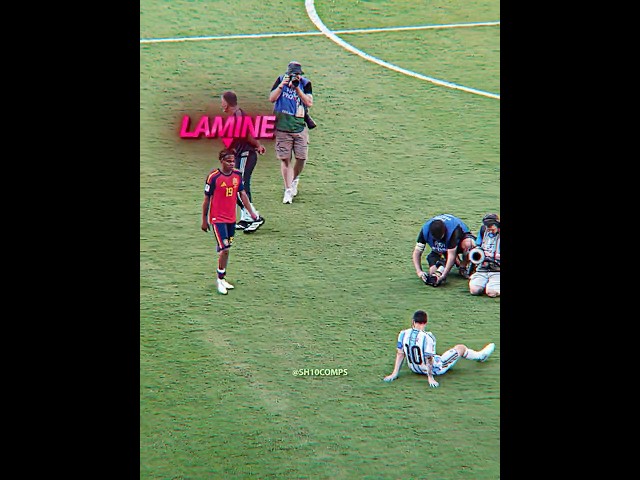 They Way Lamine Yamal Respects Messi ❤️🩹