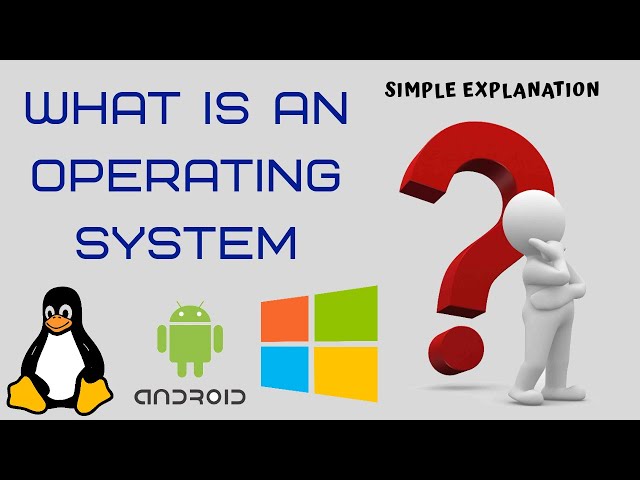 What is an Operating System? Goals & Functions of Operating System | Concept Simplified by Animation