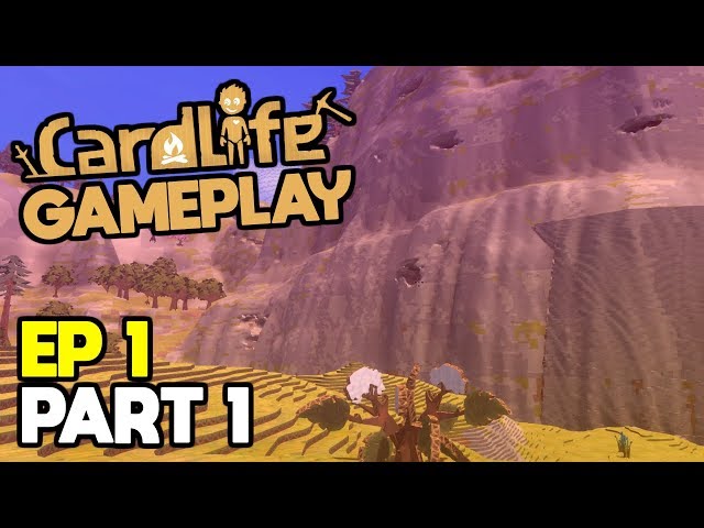 NEW BEGINNINGS! | CardLife Gameplay | Ep. 1, Part. 1