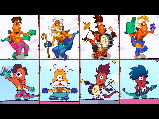 ALL bbli$zard Island vs Teaser for the Complete bb$quad  || My Singing Monster