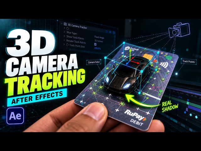 Camera Tracking Tutorial: Add a 3D object to Real Footage