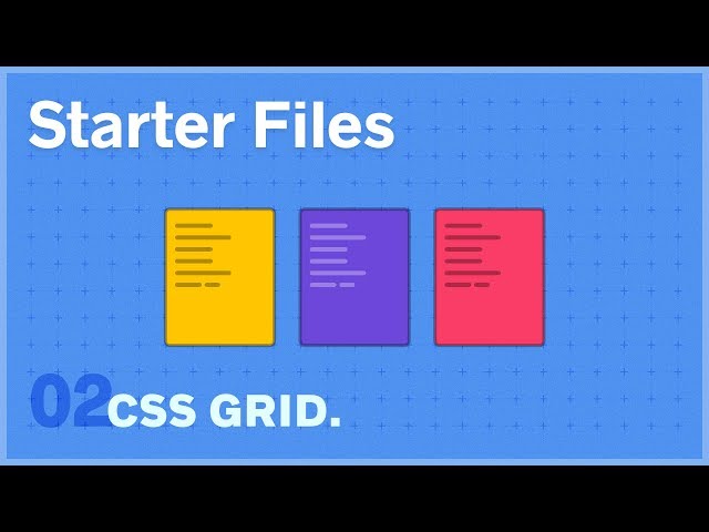 CSS GRID: Starter Files and Tooling Setup — 2 of 25