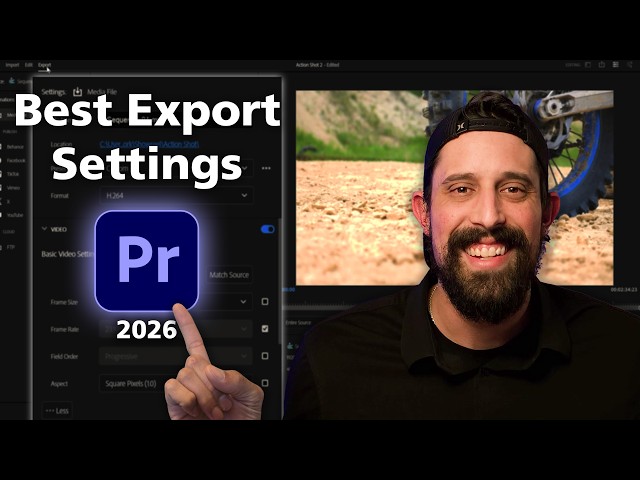 How to Export Video with the Best Settings in Premiere Pro 2026