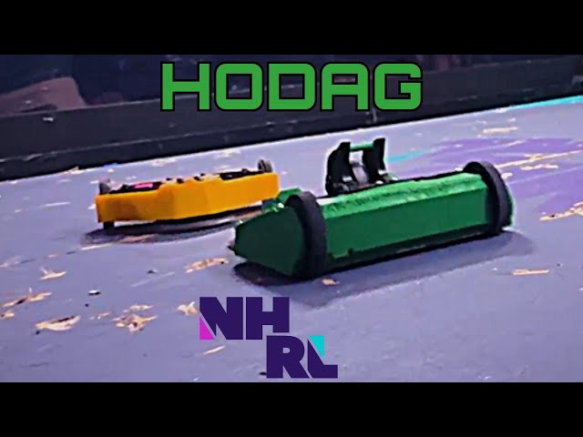 Hodag at June NHRL: A Rough Ride for a Niche Bot - Hodag
