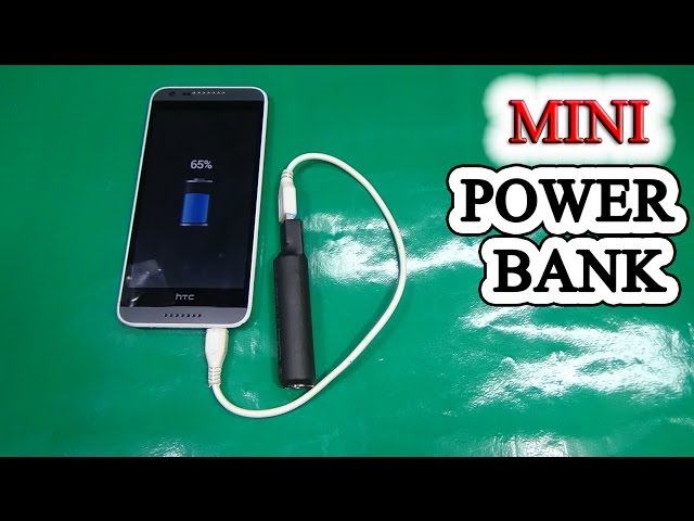 Make A Power Bank From old battery laptop in 1 Minutes