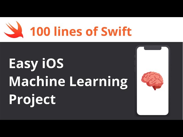 Easy Machine Learning on iOS - Recognise foods | 100 Lines of Swift | 2021