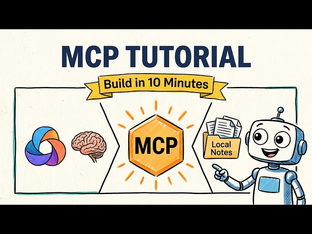 Build an MCP Server in 10 Minutes (Python) | Model Context Protocol Tutorial for AI Agents