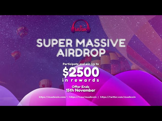MUSIK | Listen2Earn | Listen to Music & Make Money | NFT's | Cryptocurrency