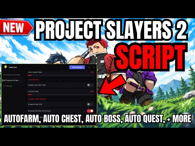 [ UPDATED ] BEST Slayers 2 OP Script | Auto Fish, Auto Farm, Auto Boss, Auto Loot Chests, + More