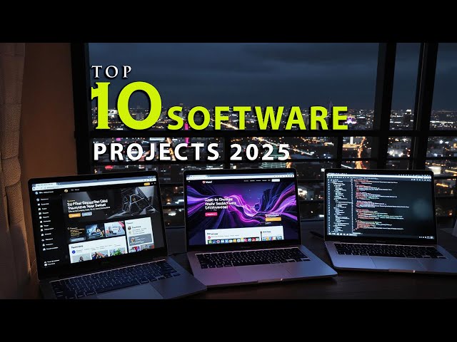 Top 10 Innovative Software Engineering Projects 2025 | Computer Science Projects Ideas