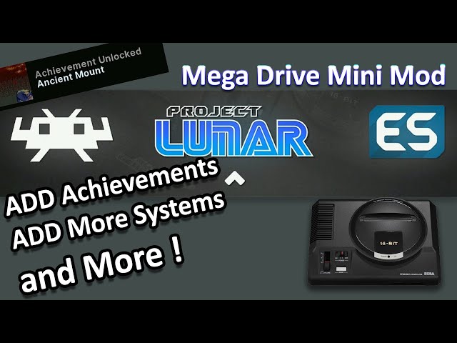 How to hack your Mega Drive mini with Project lunar extra features