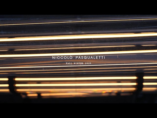 Niccolò Pasqualetti 2026/2027 秋冬巴黎时装周女装发布会 Niccolò Pasqualetti Fall Winter 2026/2027 Paris