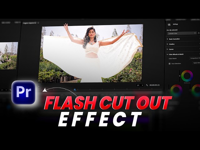 How to Create a Flash Cut Out Effect in Premiere Pro | Easy Tutorial 2026