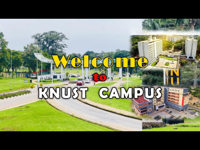 KNUST Campus 2026: What you DON'T see!!! (Areal View, etc.)
