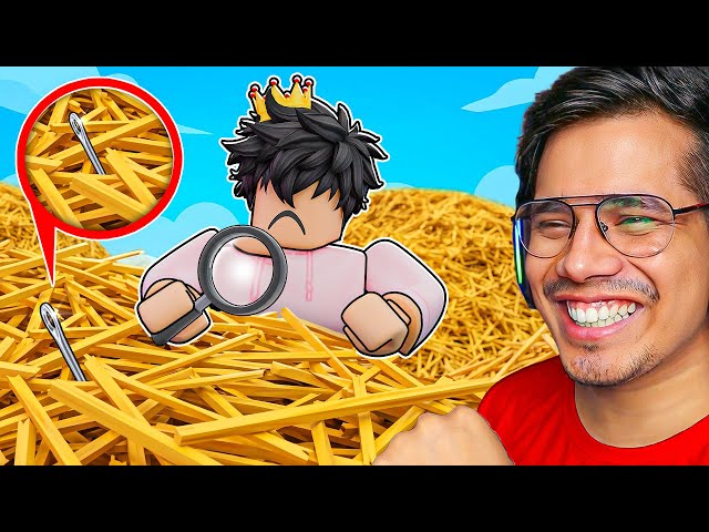 FINALLY FOUND NEEDLE IN THE HAY ROBLOX 😱