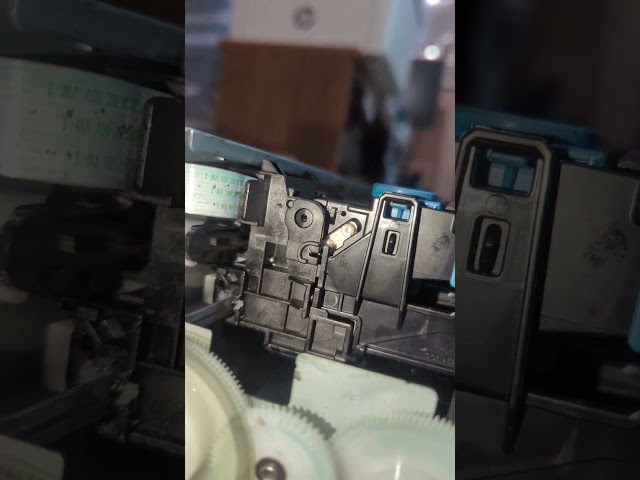 If your encoder strip has come out, here's how to put it back