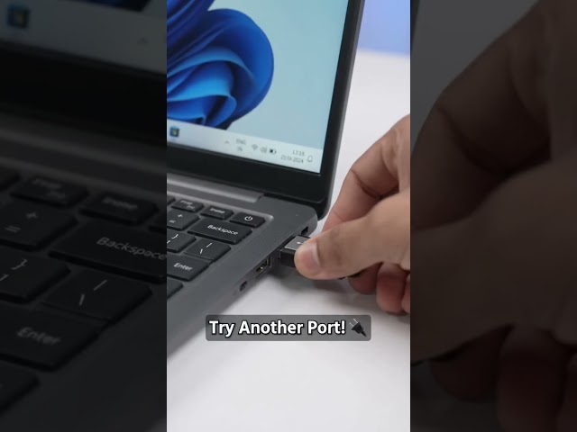 USB Detect Nahi Ho Raha? 😱 10 Sec Mein Fix Karein! 🔥 | Windows 11 #shorts #viral