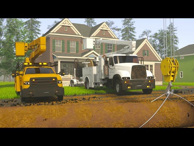 Learn About City Utilities with Mr. Wells the Utility Truck and His Team! | A DAY AT WORK