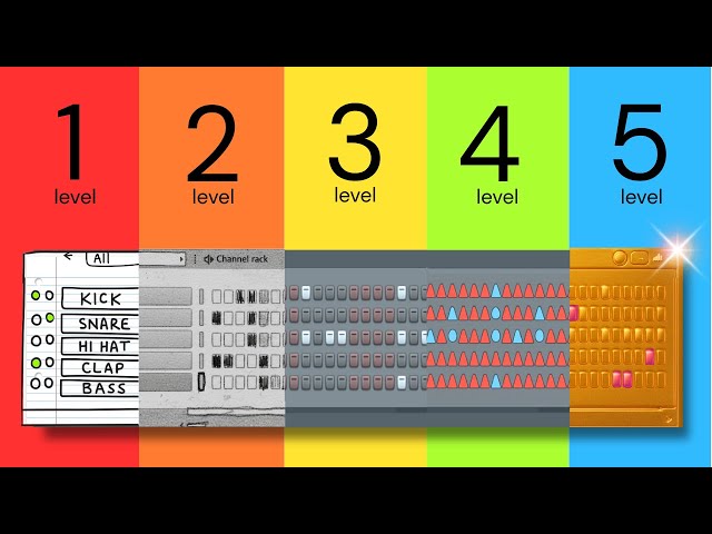 every producer goes through these 5 drum pattern stages
