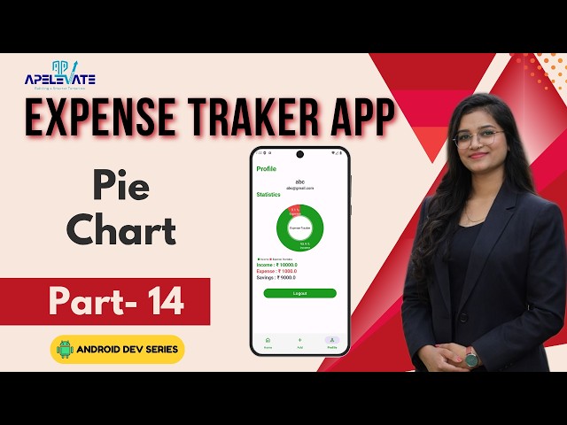 60. Expense Tracker App | Pie Chart & Analytics Dashboard in Android | Android Project