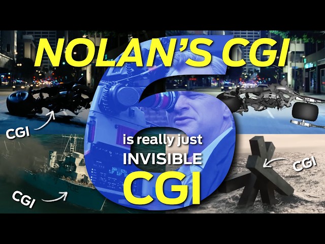 NOLAN'S CGI is really just INVISIBLE CGI ("no CGI" part 6)