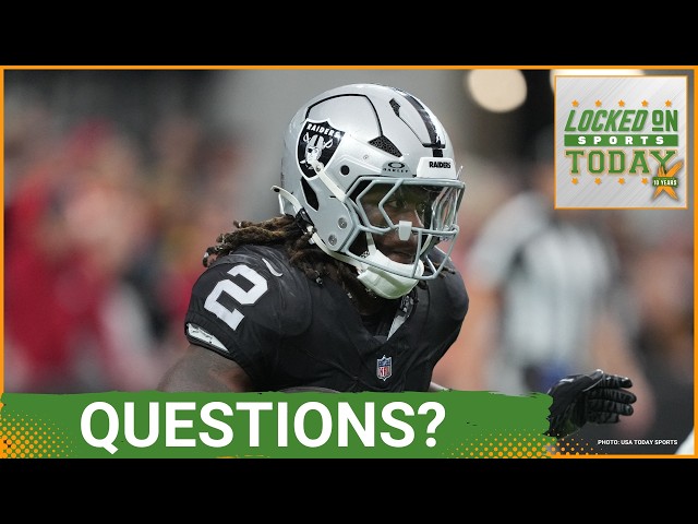 The Las Vegas Raiders Have Two SERIOUS Questions to Answer