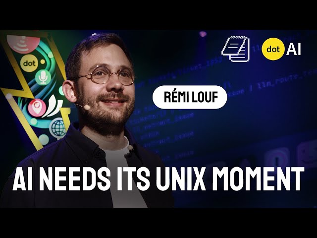 AI needs its Unix moment - Rémi Louf - .txt