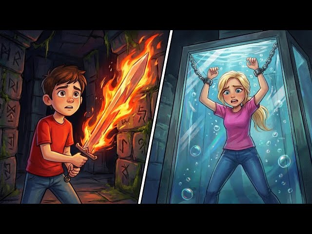 TRAPPED In PYRAMID PRISON (Ep. 3 The Water Chamber)