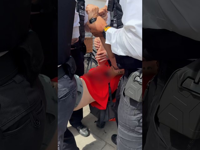 100+ peaceful protestors arrested