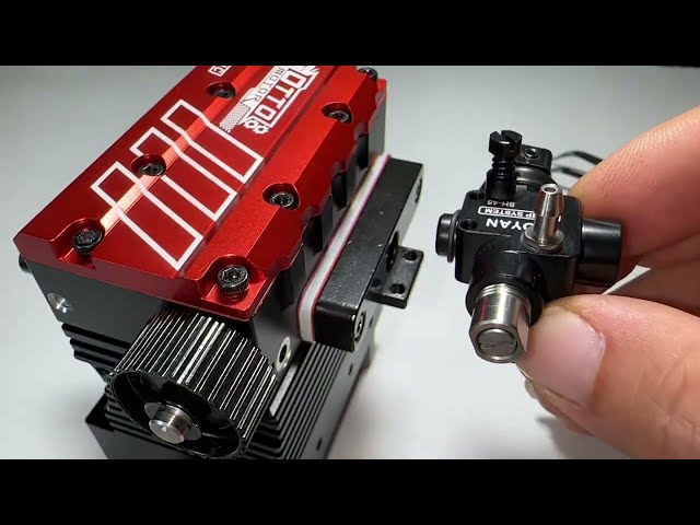 🔥 Assembling and Testing the Power of a Mini Nitro Engine!