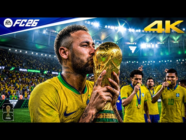 FIFA 26 - Brazil Road To FIFA World Cup 2026 Final | PC™ Gameplay [4K60]