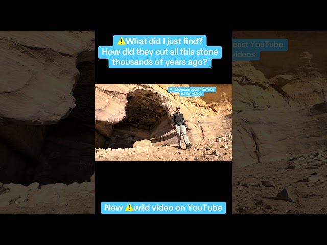 I found mysterious holes in a lost ancient city… how was this done? Thousands of years ago?
