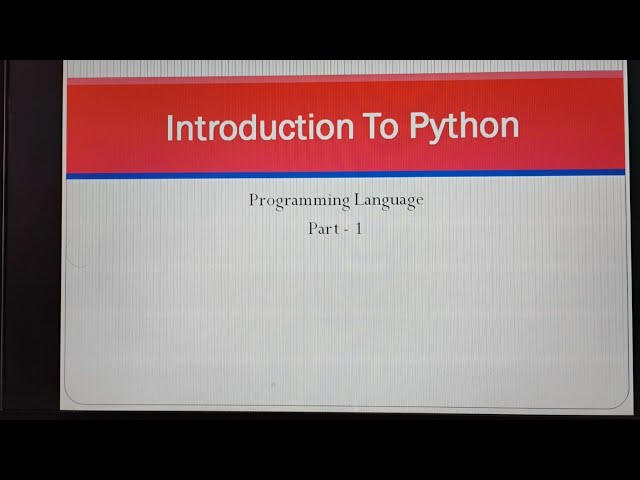 Python Programming Language Part 1....#thesagesse .... #pythonforbeginners #pythonprogramming 