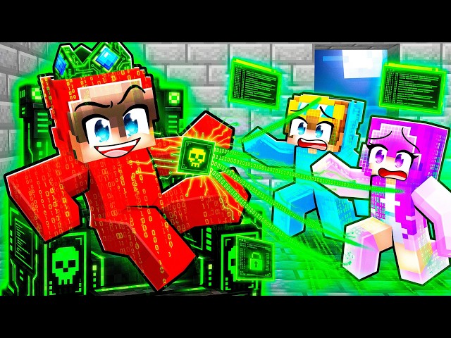 I Became A HACKER KING to Prank My Friends in Minecraft..