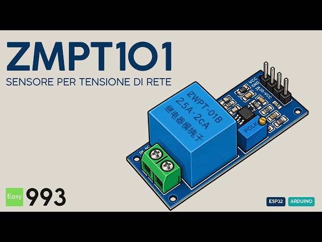 Measuring Mains Voltage (230V) with Arduino and the ZMPT101B Sensor #993