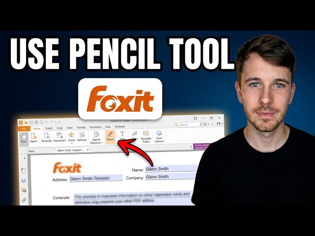 How to Use the Pencil or Pen Tool in Foxit PDF Editor (Beginners Guide)