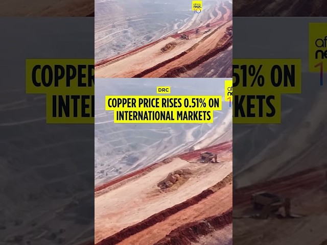 DRC: Copper price rises 0.51% on international markets