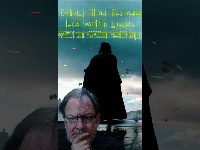 May the force be with you. #starwarsday