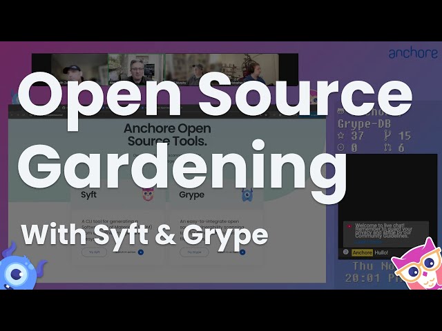 Live SBOM & Security Fixes: Anchore Devs Improve Syft & Grype (September 17th)