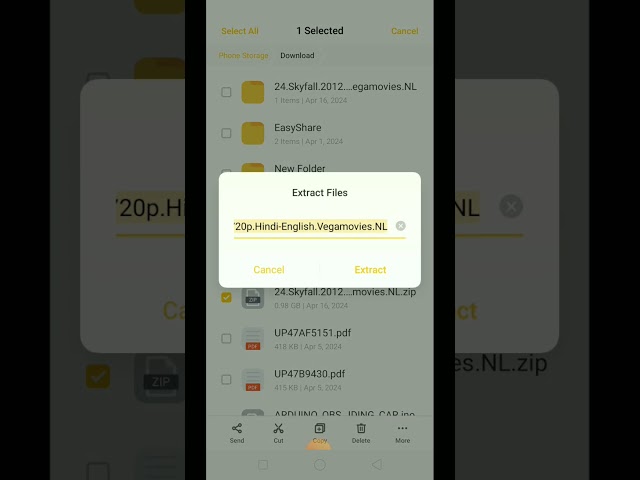 how to play zip video file in android #shorts #zipfile #android #video