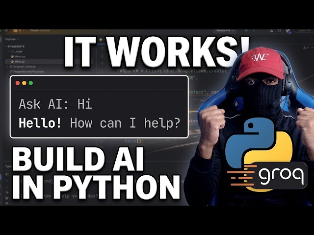 How to Build a Personal AI Assistant in Python (Using Groq API Tutorial) Part 1
