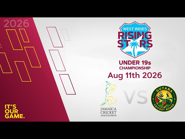 🔴 LIVE Jamaica v Guyana | CWI Women’s Under 19 | 20 Over Championships 2026
