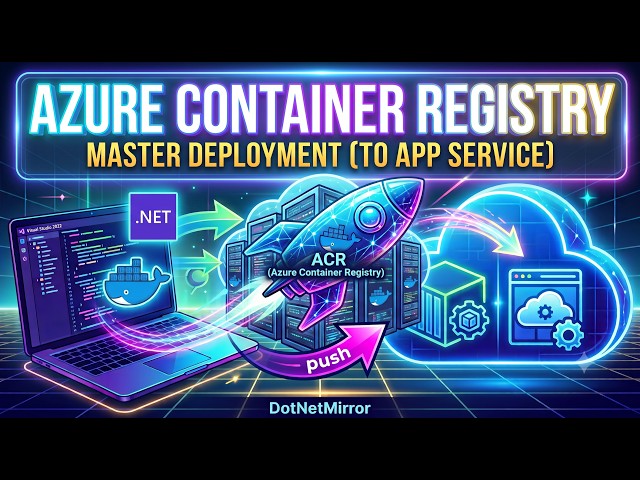 Master Azure Container Registry: Deploy ASP.NET Core App to Azure App Service from Visual Studio