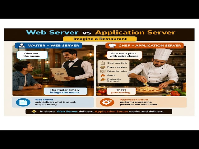Web Server Vs Application Server