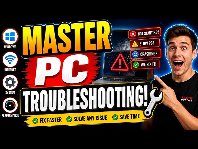Windows 11 Troubleshooting: The 7-Step Formula