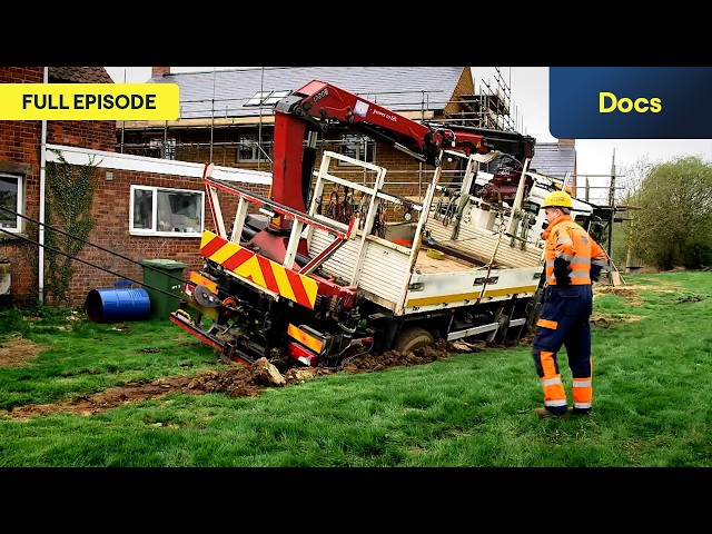 Can Crouch Recovery Save This Truck Without Damaging The House? 🚛😱 | S1, E6 | Trucking Hell