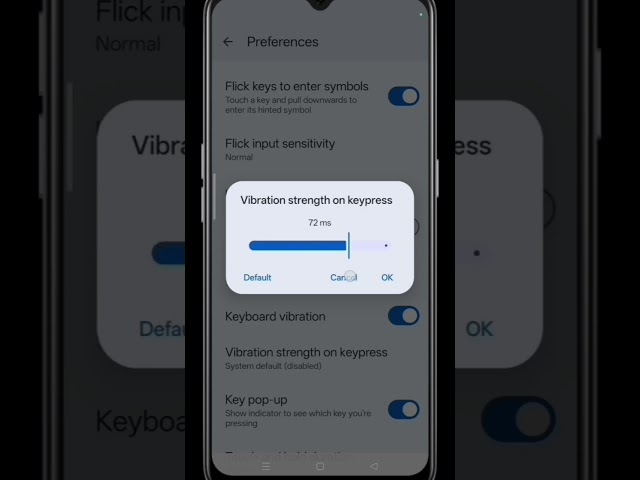 Gboard preferences setting Key tap feature #shorts #rmslivelearning #gboard