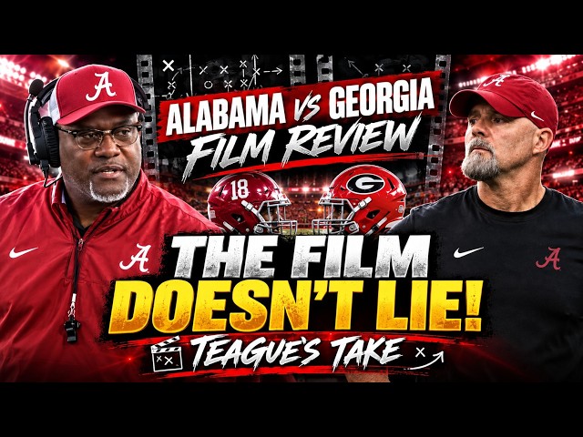 LIVE: Alabama vs Georgia FILM REVIEW- What REALLY Cost Bama the Game?