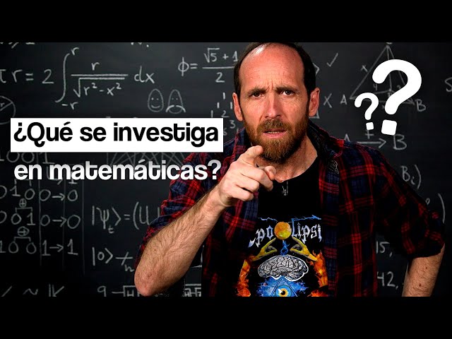 But... What do we research in mathematics? Don't we already know everything?